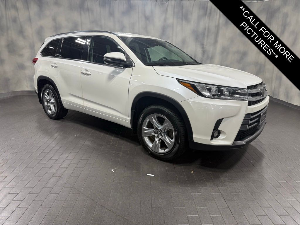 White (Blizzard Pearl) 2018 Toyota Highlander Limited AWD SUV / Crossover All-Wheel Drive 8-Speed Automatic