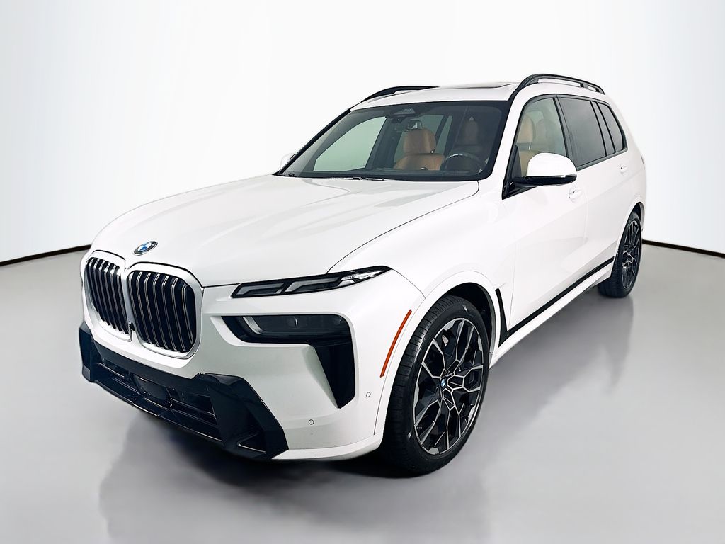 Mineral White Metallic 2023 BMW X7 xDrive40i AWD SUV / Crossover All-Wheel Drive 8-Speed Automatic