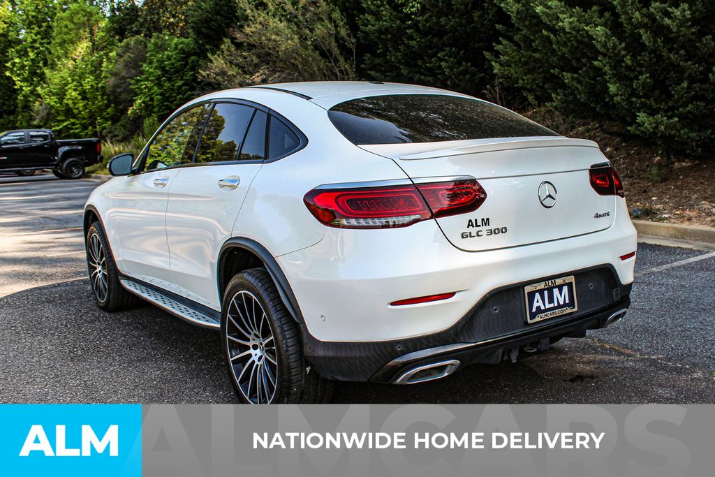 Used 2021 White Mercedes-Benz GLC 300 Coupe image 5