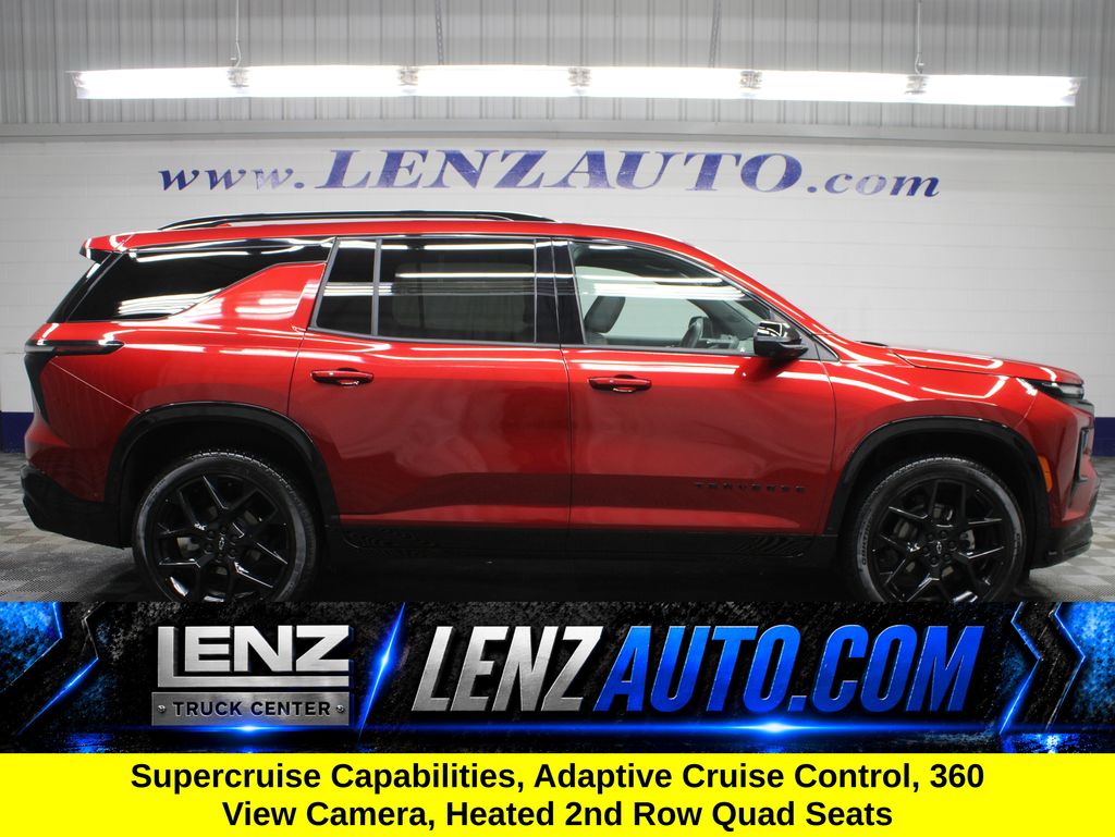 Radiant Red Tintcoat 2026 Chevrolet Traverse SUV / Crossover Four-Wheel Drive 8-Speed Automatic