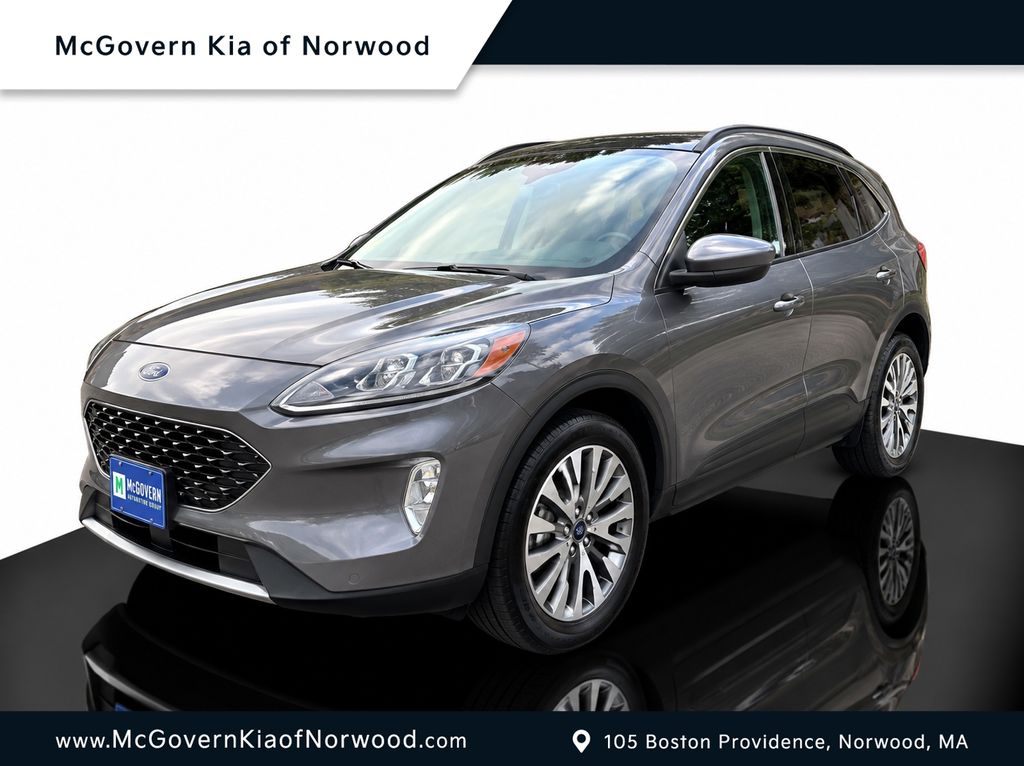 Gray Metallic 2021 Ford Escape SUV / Crossover All-Wheel Drive 8-Speed Automatic