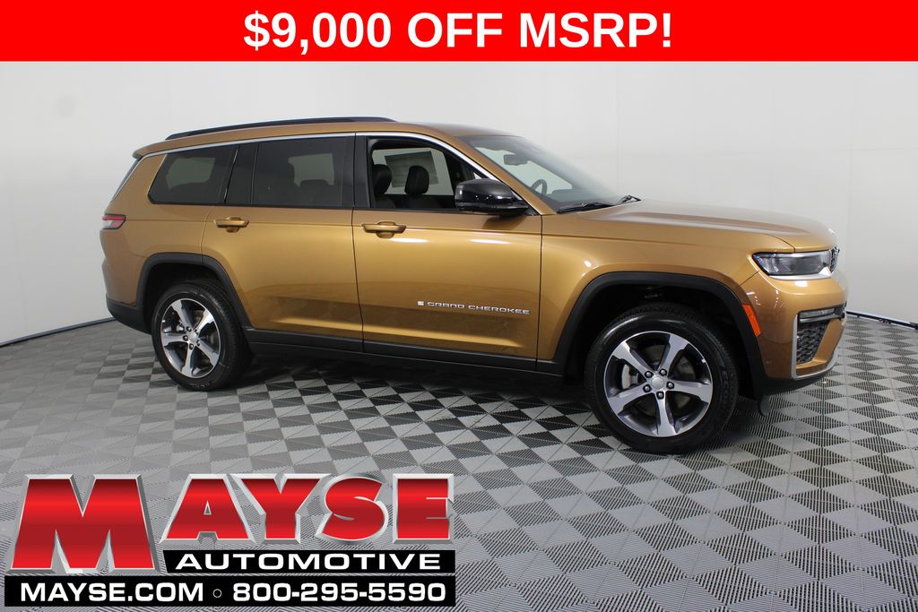 Red (Copper Shino Metallic Clearcoat) 2026 Jeep Grand Cherokee L SUV / Crossover Four-Wheel Drive 8-Speed Automatic