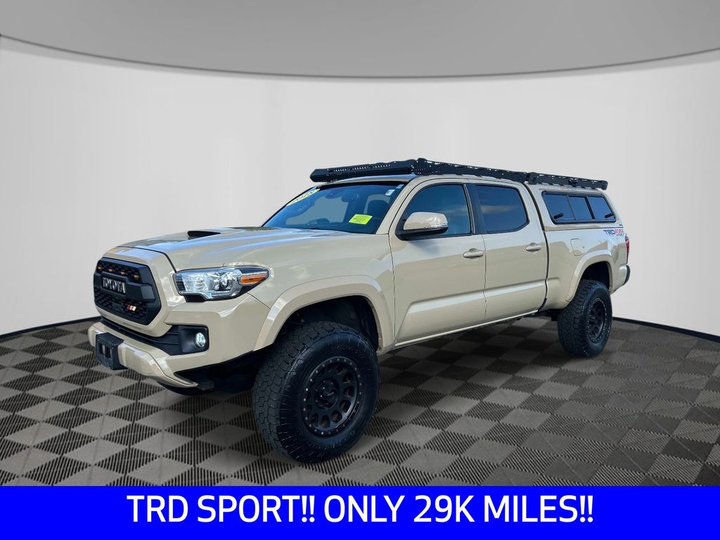 Gray 2018 Toyota Tacoma Pickup Truck Four-Wheel Drive 6-Speed Automatic