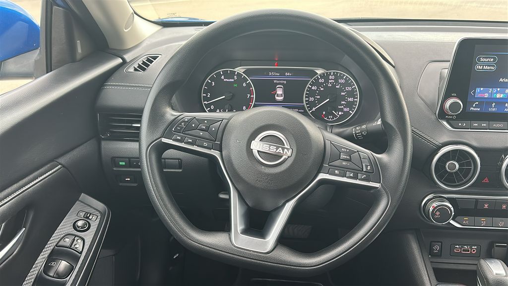 2025 Nissan Sentra SV Blue at South Houston Nissan