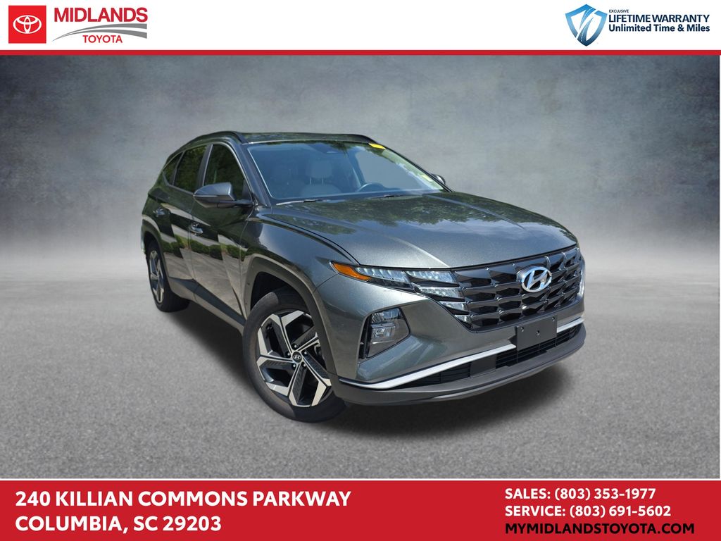 Amazon Gray 2023 Hyundai Tucson SUV / Crossover Front-Wheel Drive 8-Speed Automatic