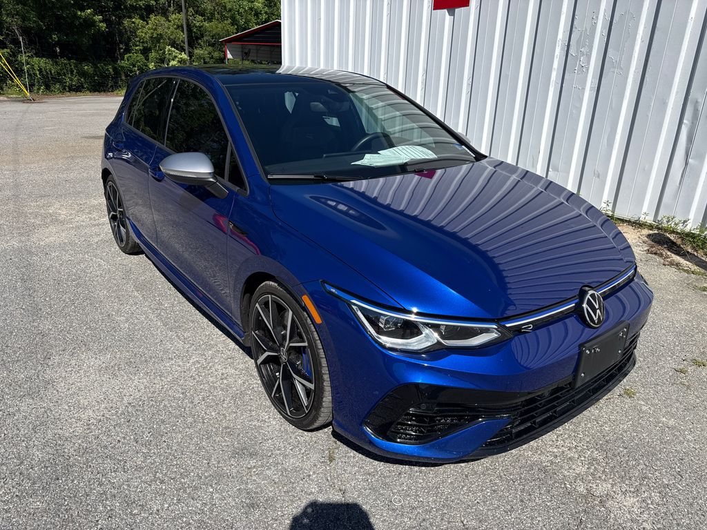 Lapiz Blue Metallic 2022 Volkswagen Golf R 2.0T 4Motion AWD Hatchback All-Wheel Drive 7-Speed Dual Clutch