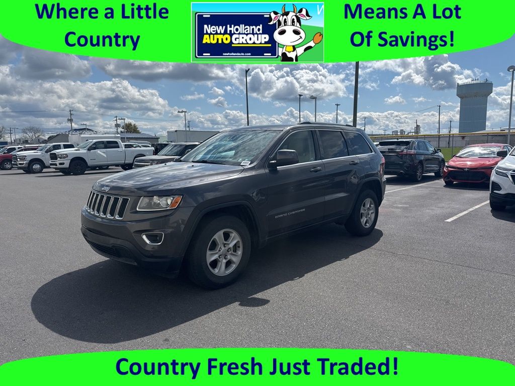 Gray (Granite Crystal Metallic Clearcoat) 2014 Jeep Grand Cherokee Laredo 4WD SUV / Crossover Four-Wheel Drive 8-Speed Automatic