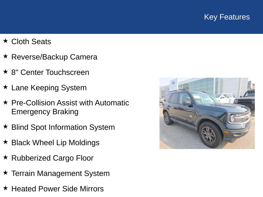 2022 Ford Bronco Sport Big Bend