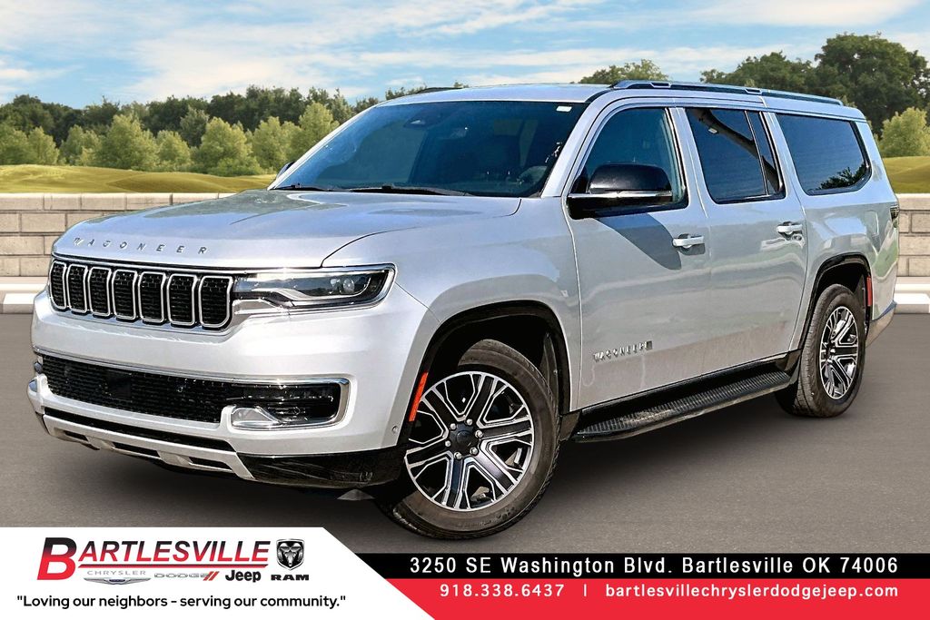 Silver Zynith 2024 Jeep Wagoneer L SUV / Crossover Four-Wheel Drive 8-Speed Automatic