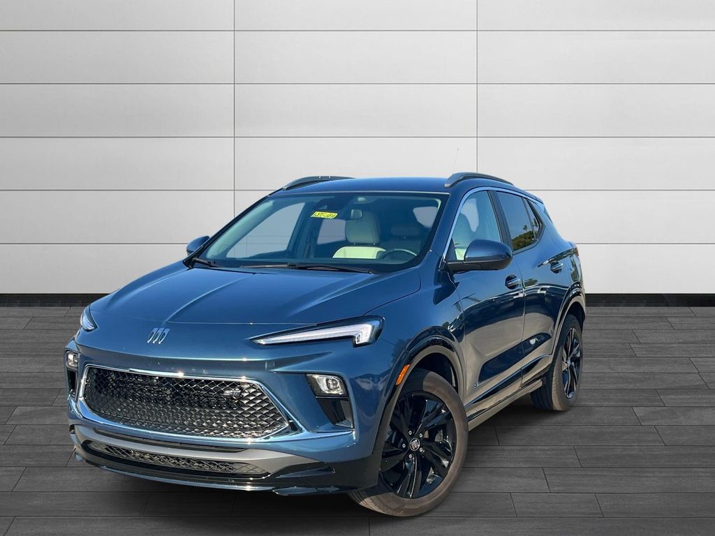 Ocean Blue Metallic 2025 Buick Encore GX SUV / Crossover Front-Wheel Drive Continuously Variable Transmission