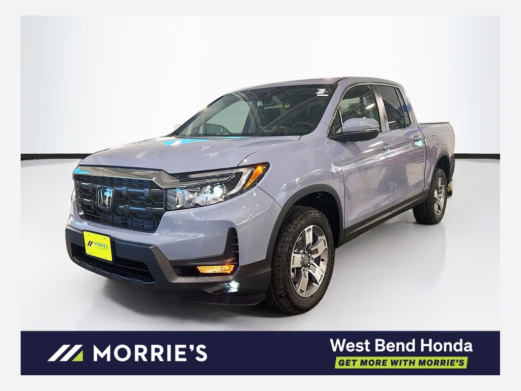 Sonic Gray Pearl 2026 Honda Ridgeline RTL AWD Pickup Truck All-Wheel Drive 9-Speed Automatic