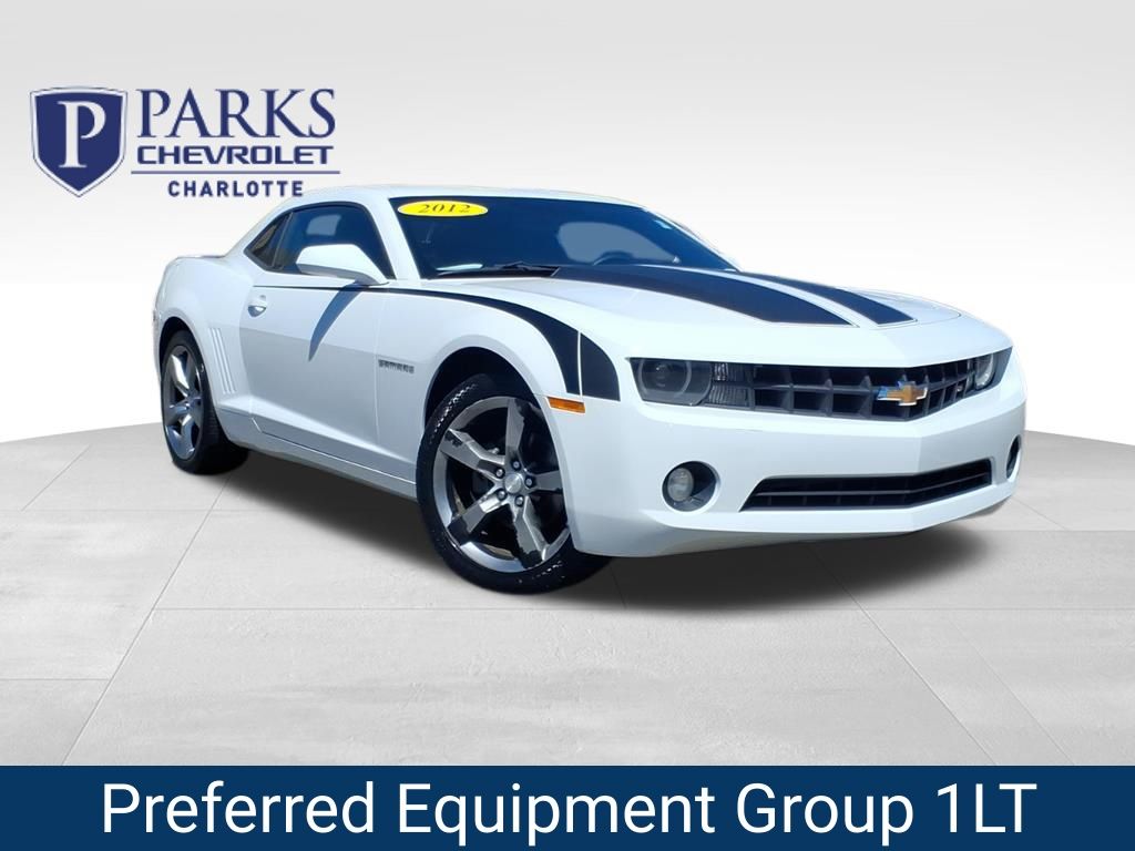 Summit White 2012 Chevrolet Camaro 1LT Coupe RWD Coupe Rear-Wheel Drive 6-Speed Automatic