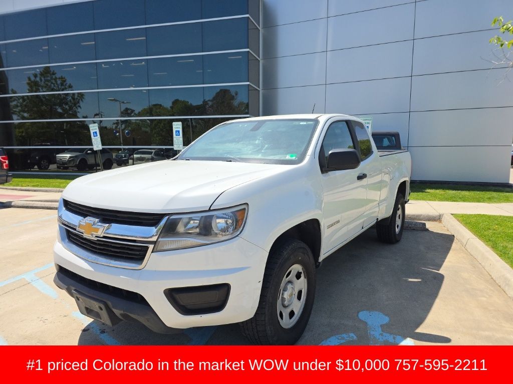 Summit White 2020 Chevrolet Colorado Work Truck Extended Cab RWD Pickup Truck 4X2 6-Speed Automatic
