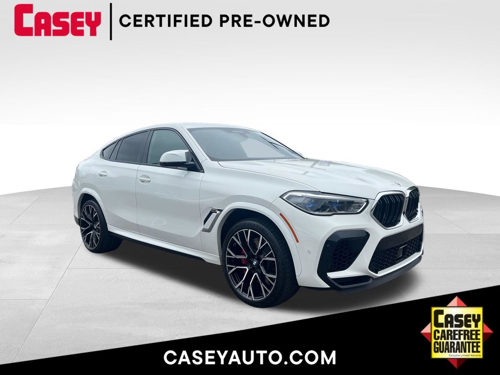 Alpine White 2023 BMW X6 M AWD SUV / Crossover All-Wheel Drive 8-Speed Automatic