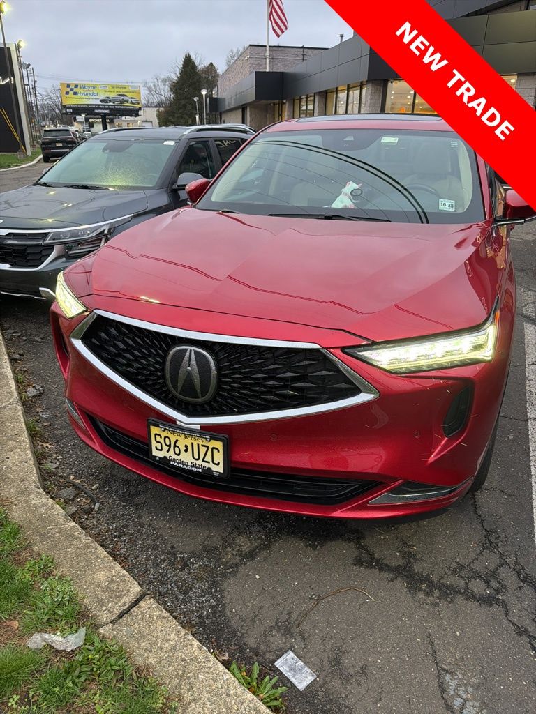 Performance Red Pearl 2023 Acura MDX SH-AWD with Technology Package SUV / Crossover All-Wheel Drive Automatic