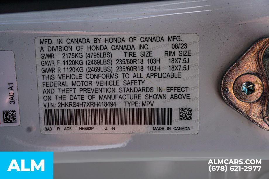 Used 2024 White Honda EX-L image 59