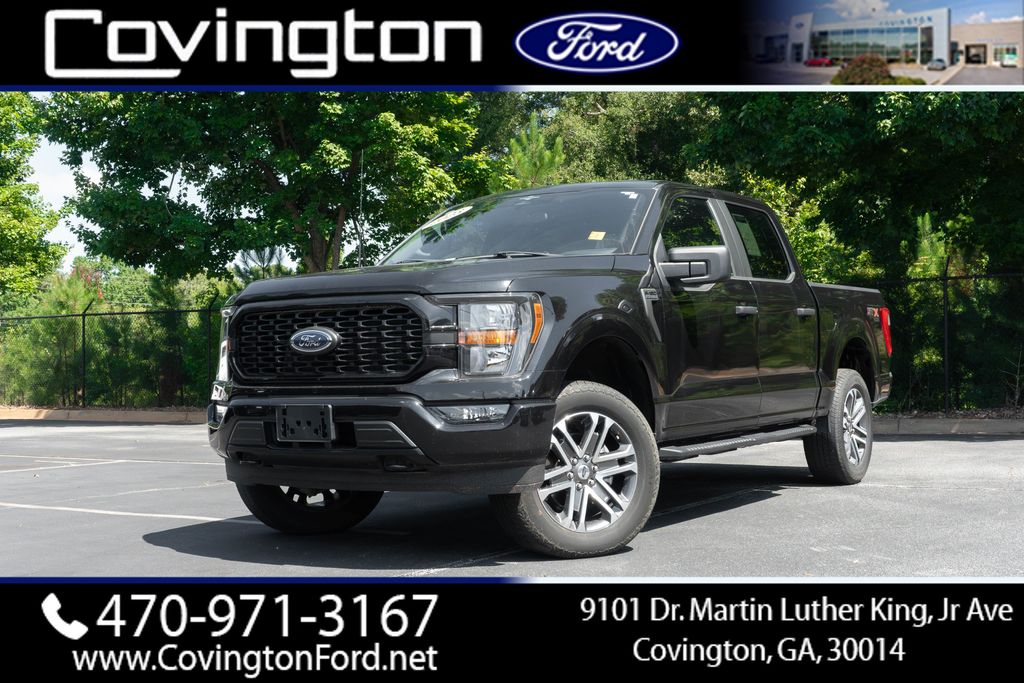 Agate Black Metallic 2023 Ford F-150 Pickup Truck Four-Wheel Drive Automatic