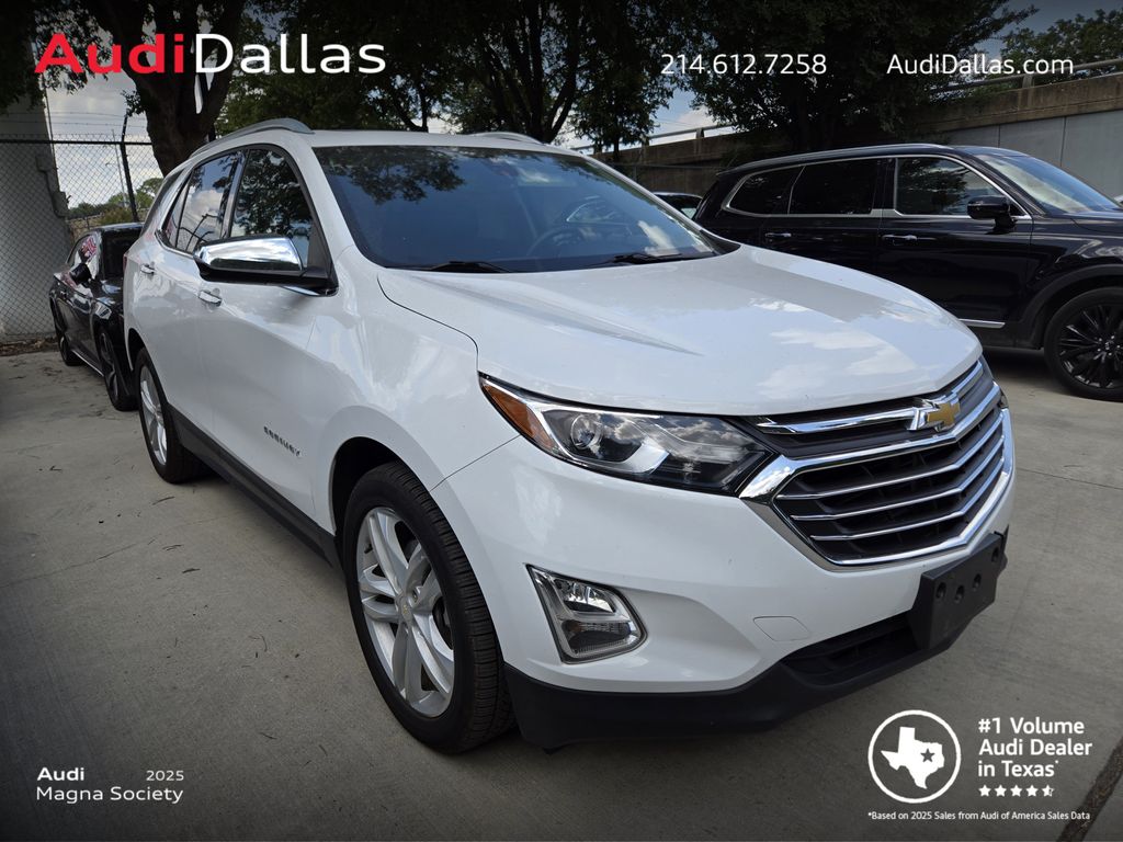 Summit White 2018 Chevrolet Equinox SUV / Crossover Four-Wheel Drive 9-Speed Automatic Overdrive