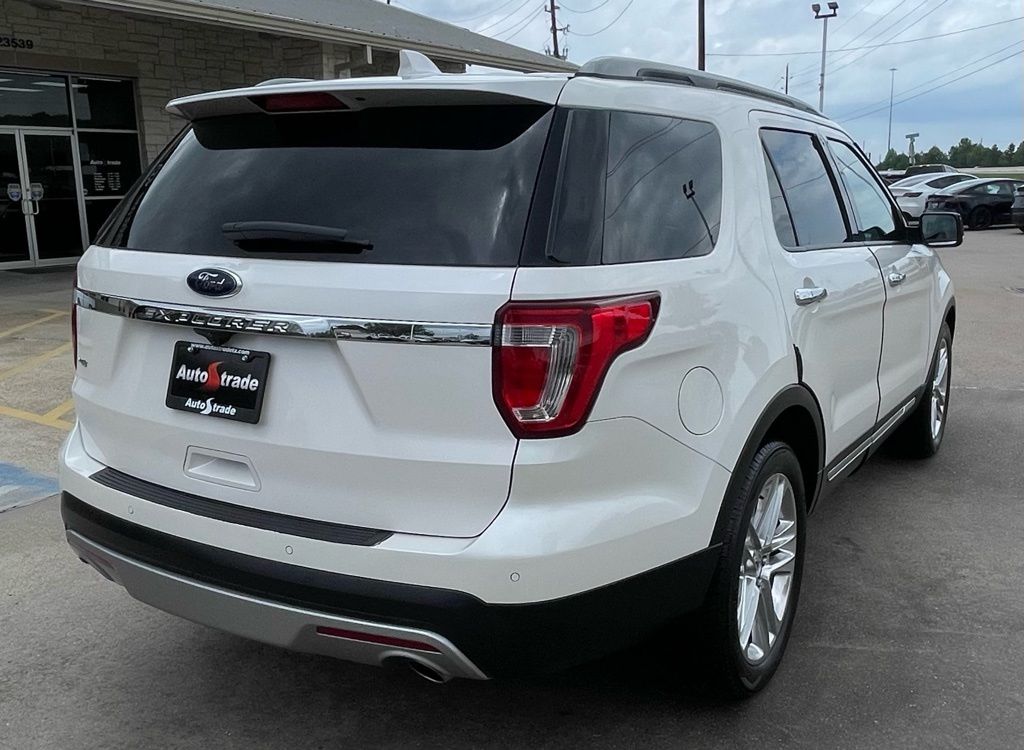 2017 Ford Explorer XLT White at Bayway Chrysler Dodge Jeep Ram