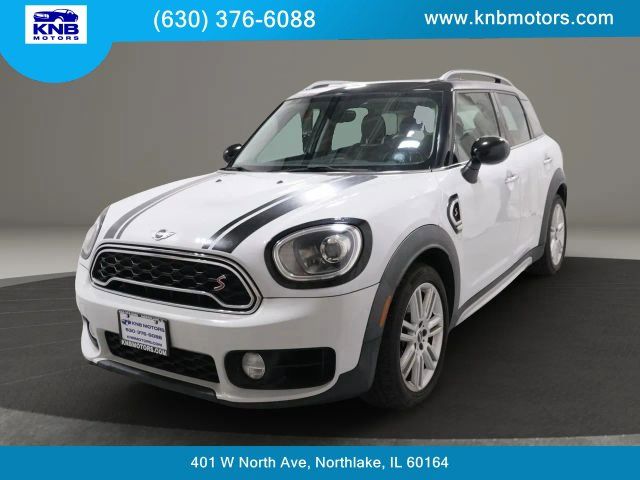 Light White 2018 MINI Countryman Cooper S FWD SUV / Crossover Front-Wheel Drive 8-Speed Automatic