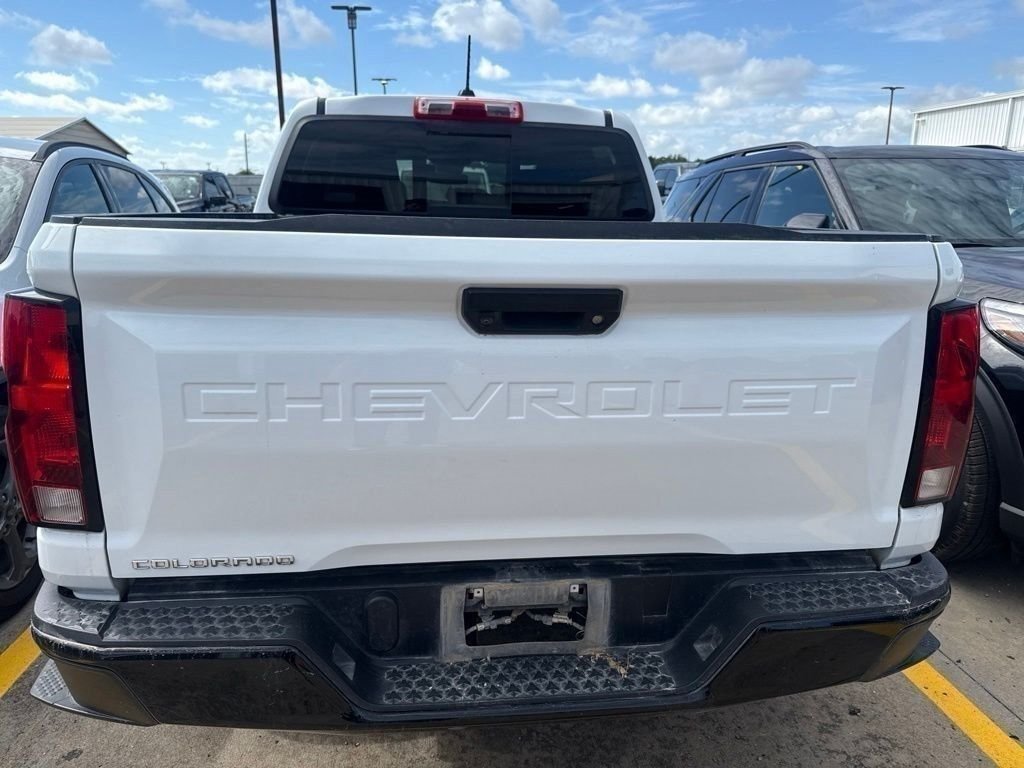 2024 Chevrolet Colorado Work Truck White at Baytown Hyundai