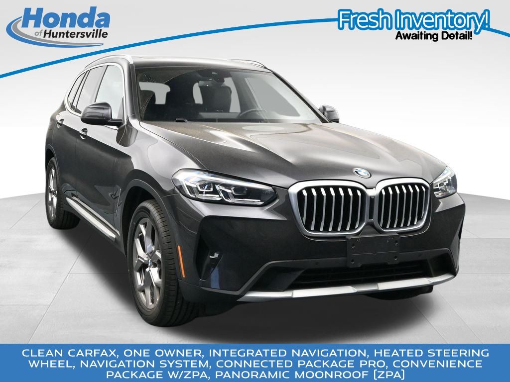 Gray (Dark Graphite Metallic) 2023 BMW X3 xDrive30i AWD SUV / Crossover All-Wheel Drive 8-Speed Automatic
