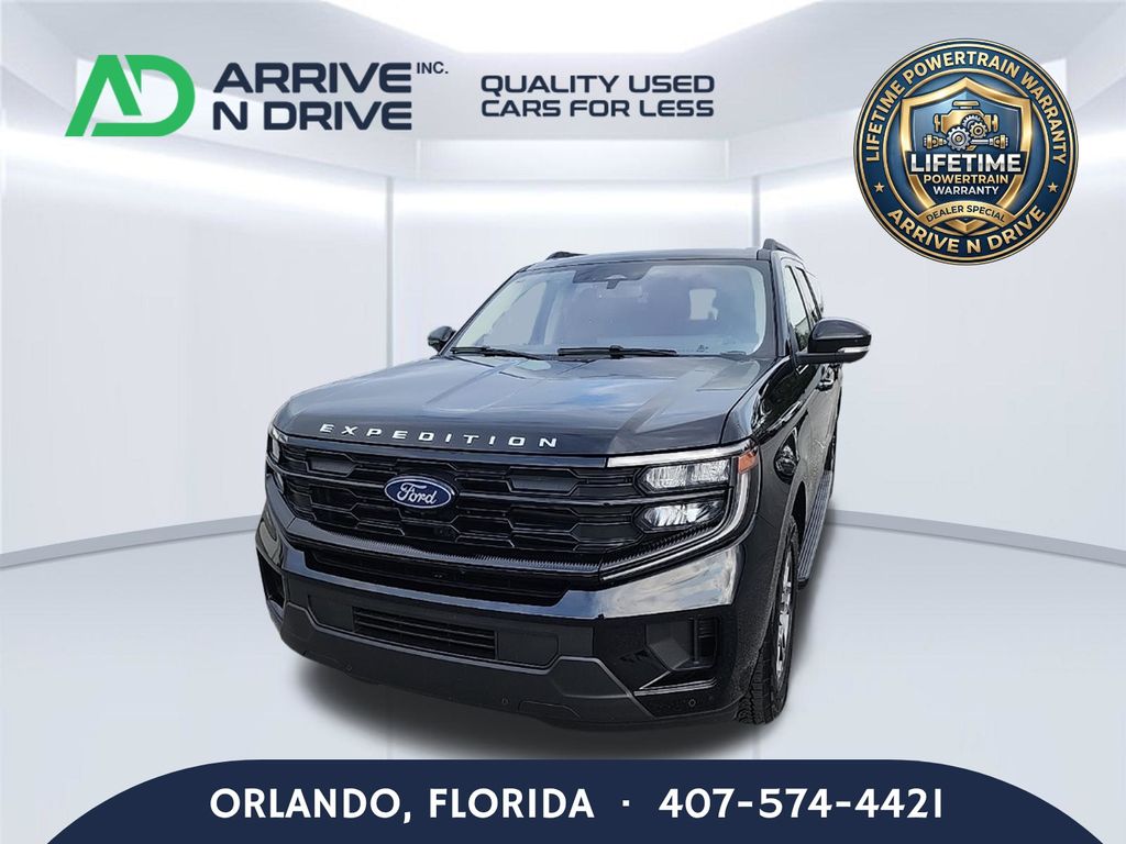 Black Metallic 2025 Ford Expedition SUV / Crossover Four-Wheel Drive Automatic