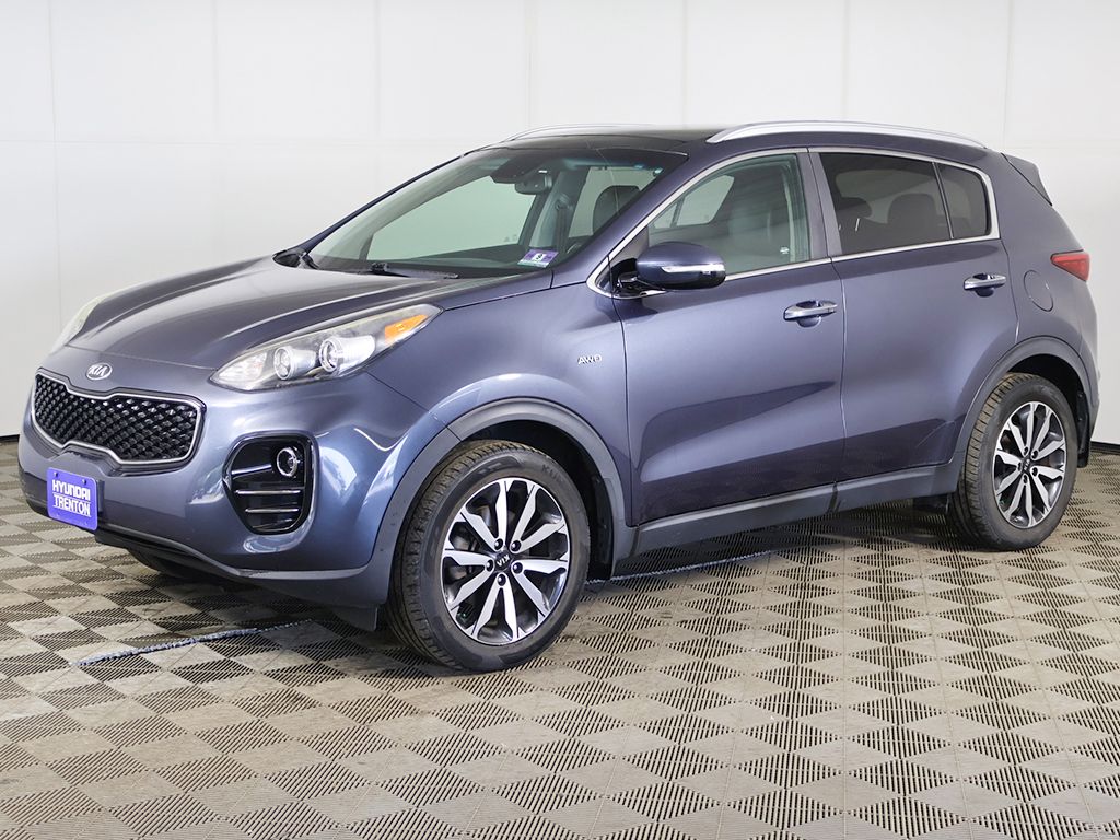 Used 2017 Blue Kia EX image 8