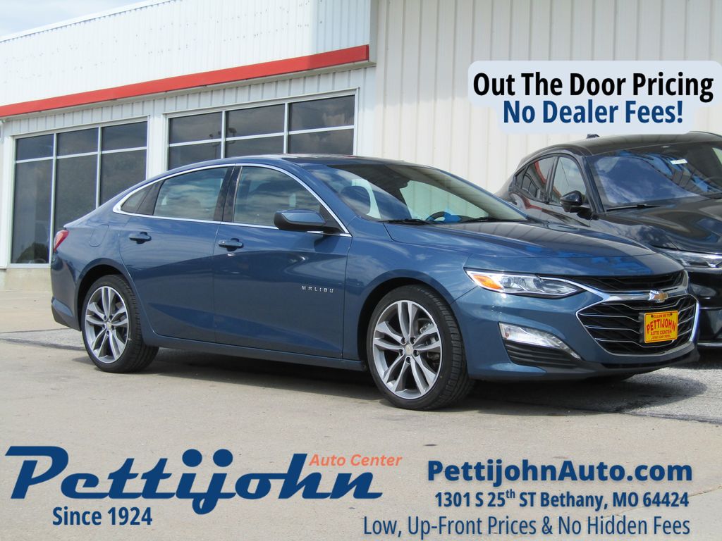 Lakeshore Blue Metallic 2024 Chevrolet Malibu Sedan Front-Wheel Drive Continuously Variable Transmission