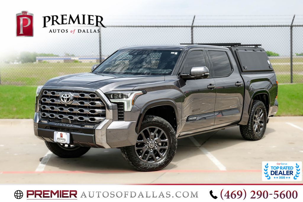 Magnetic Gray Metallic 2023 Toyota Tundra Pickup Truck Four-Wheel Drive Automatic