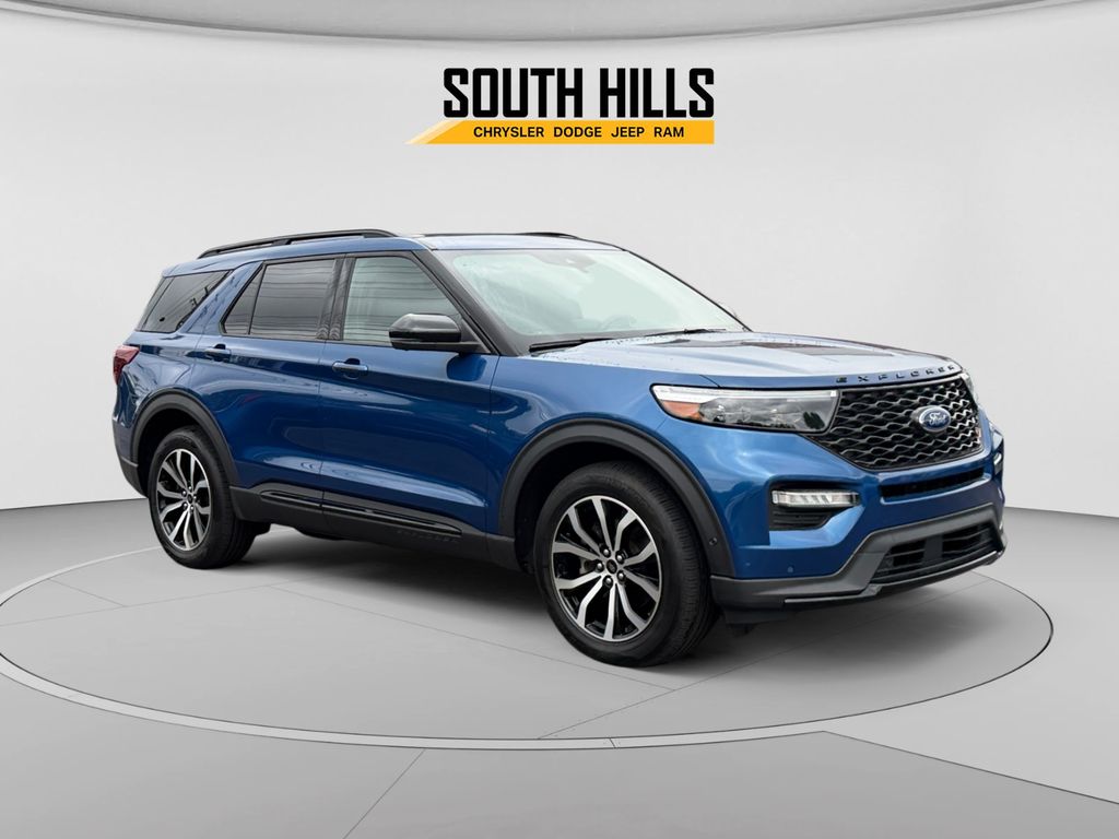 2020 Ford Explorer ST Blue at Phil Fitts Ford