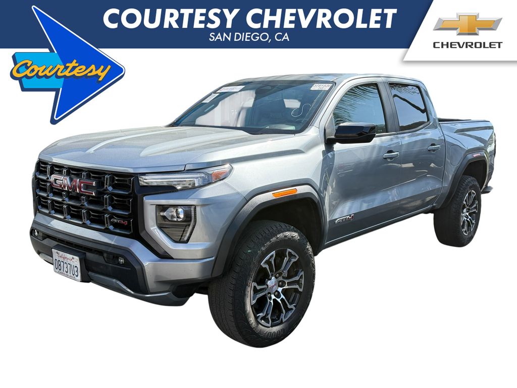 Sterling Metallic 2023 GMC Canyon Pickup Truck Four-Wheel Drive 8-Speed Automatic