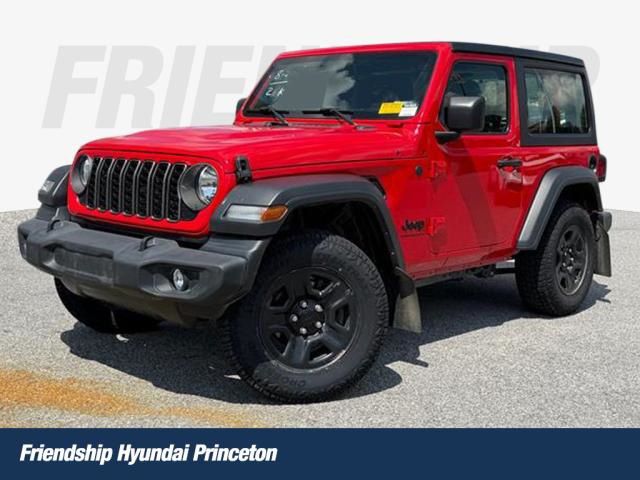 Firecracker Red Clearcoat 2024 Jeep Wrangler SUV / Crossover Four-Wheel Drive 8-Speed Automatic