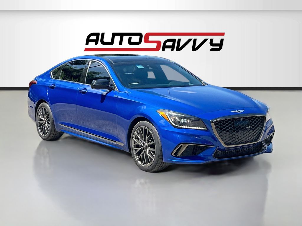 2020 Genesis G80 3.3T Sport Blue at Monument Chevrolet