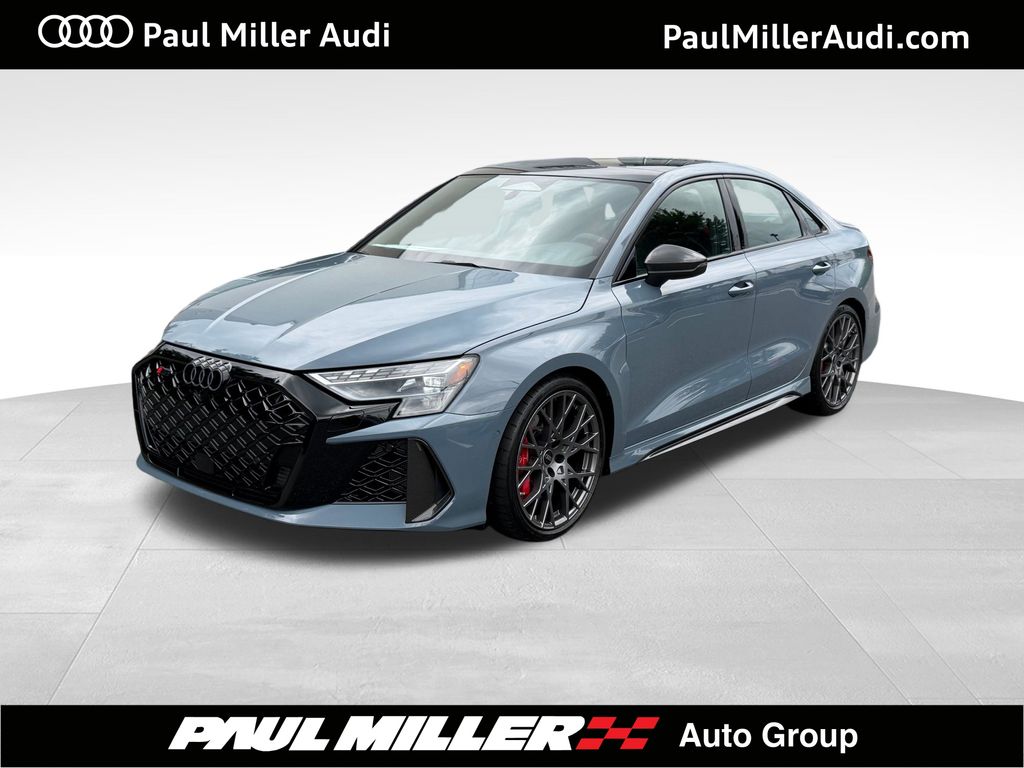 Kemora Gray Metallic 2026 Audi RS 3 Sedan All-Wheel Drive 7-Speed Automatic