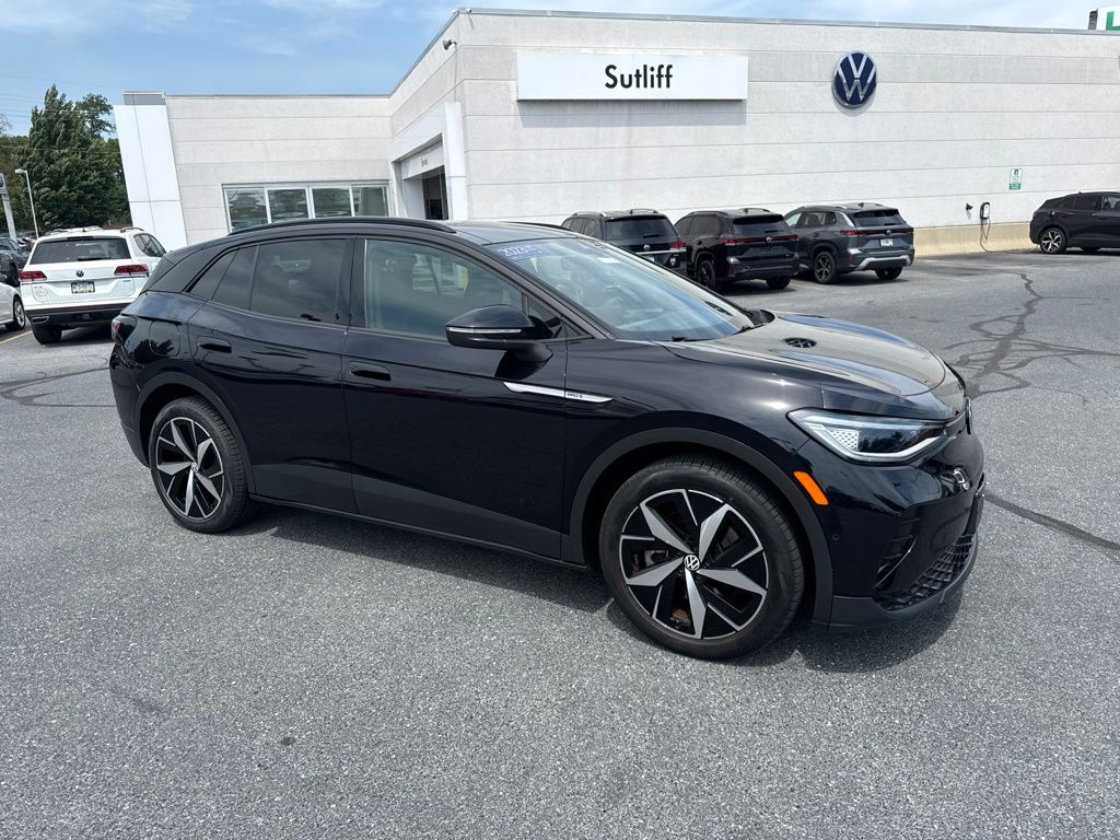 2023 Volkswagen ID.4 Pro S Black at Subaru and VW of Moon Township