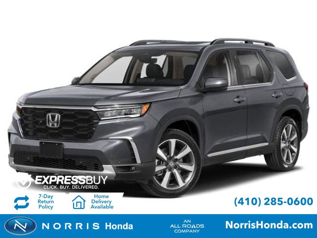 Gray (Modern Steel Metallic) 2025 Honda Pilot Touring AWD SUV / Crossover All-Wheel Drive Automatic