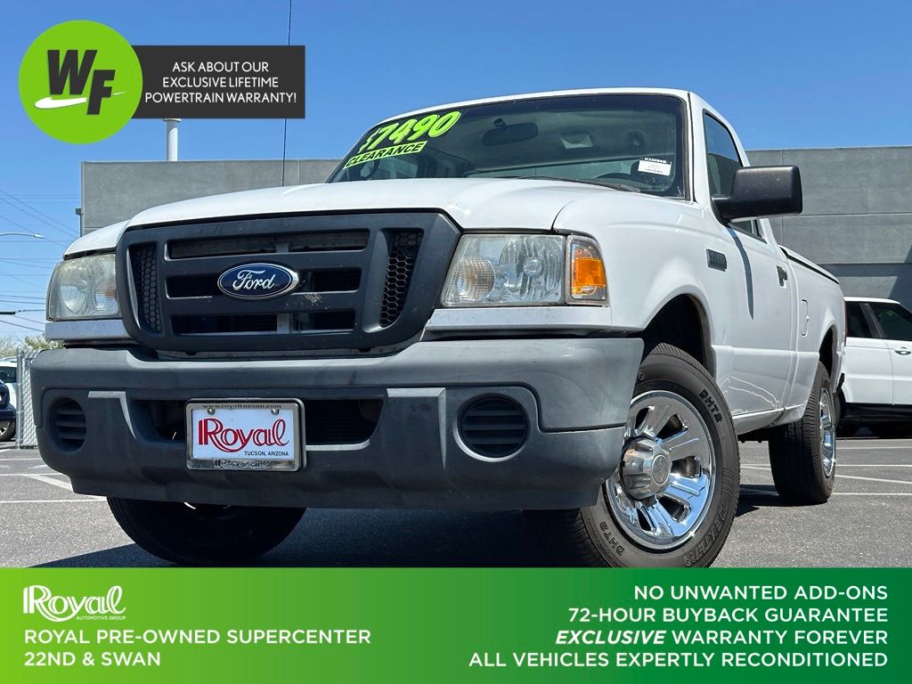 Oxford White 2011 Ford Ranger Pickup Truck 4X2 5-Speed Manual Overdrive