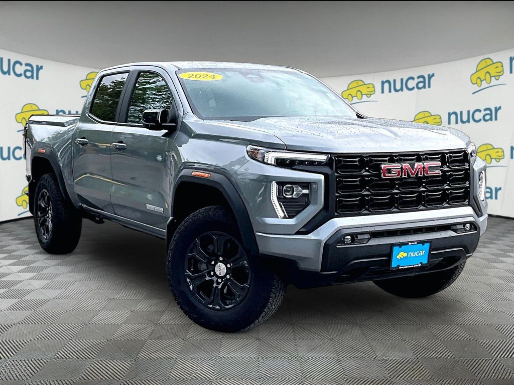 Gray 2024 GMC Canyon Pickup Truck Four-Wheel Drive 8-Speed Automatic