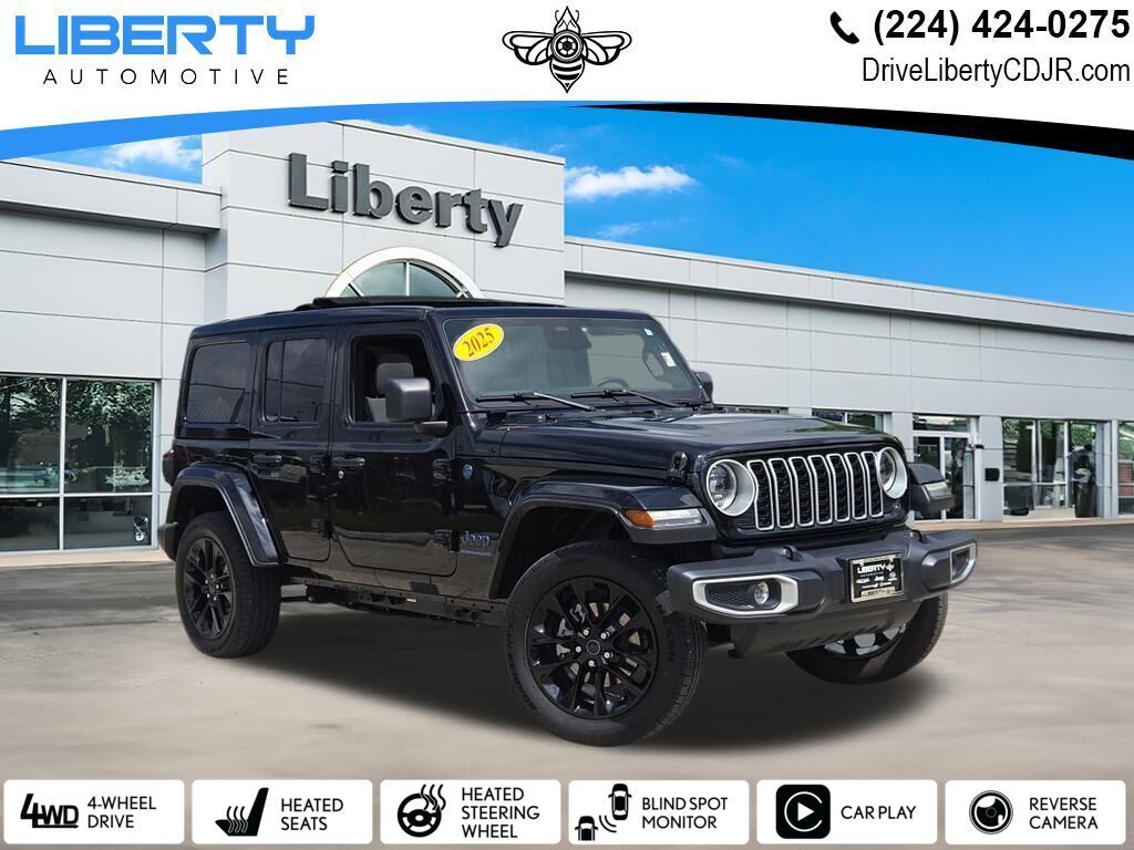 2025 Jeep Wrangler 4xe Negro (Black Clearcoat) SUV/Crossover Todo terreno 8 velocidades Automática
