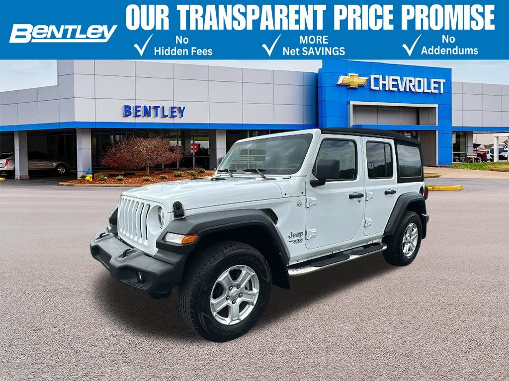 Bright White Clearcoat 2019 Jeep Wrangler SUV / Crossover Four-Wheel Drive 8-Speed Automatic