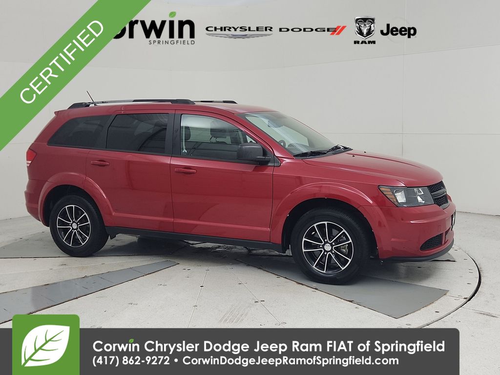 Redline 2 Coat Pearl 2017 Dodge Journey SE FWD SUV / Crossover Front-Wheel Drive 4-Speed Automatic