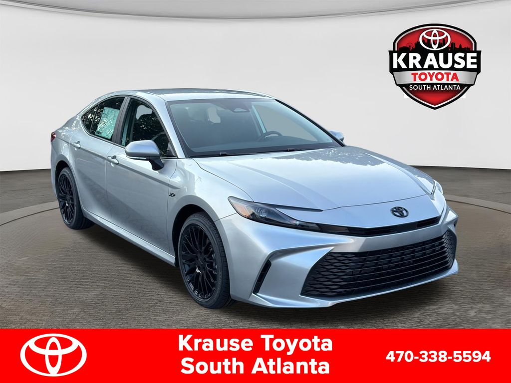 Celestial Silver Metallic 2026 Toyota Camry Sedan Front-Wheel Drive Continuously Variable Transmission