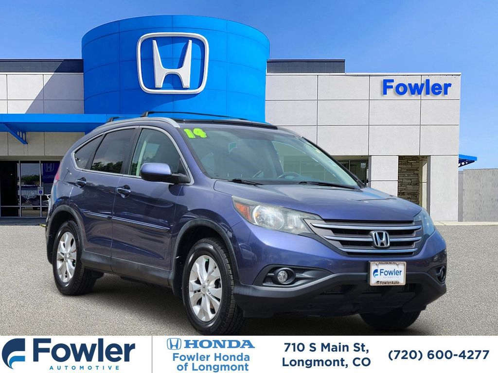 Blue 2014 Honda CR-V SUV / Crossover All-Wheel Drive 5-Speed Automatic