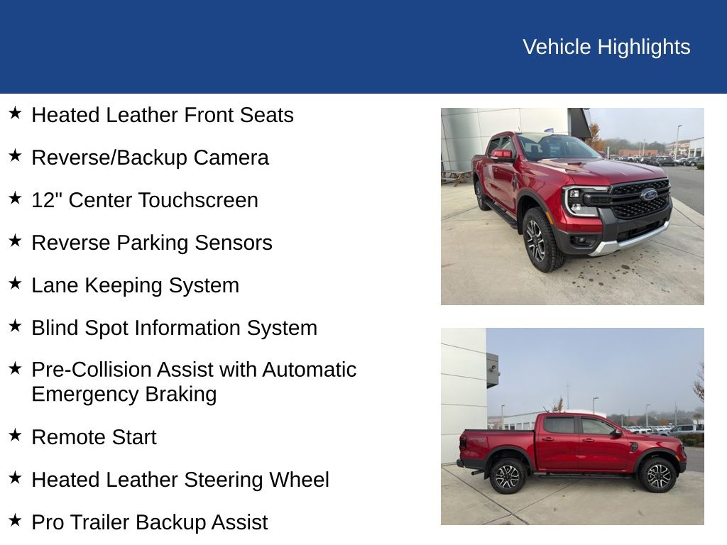 2025 Ford Ranger LARIAT