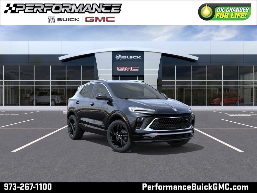 Black (Ebony Twilight Metallic) 2026 Buick Encore GX SUV / Crossover All-Wheel Drive 9-Speed Automatic