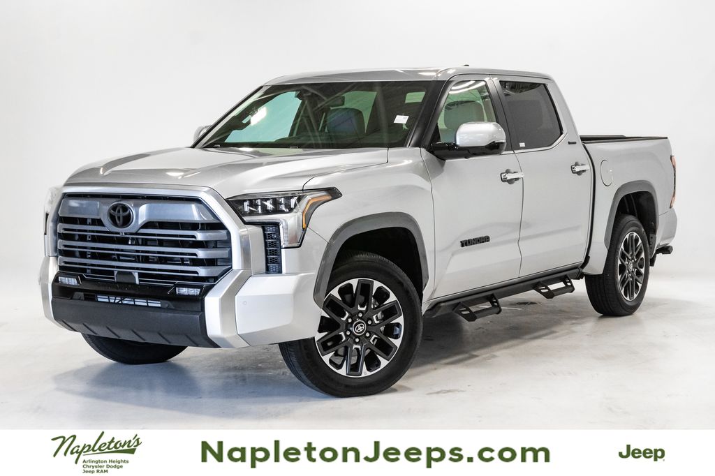 Celestial Silver Metallic 2026 Toyota Tundra Limited CrewMax Cab 4WD Pickup Truck Four-Wheel Drive Automatic