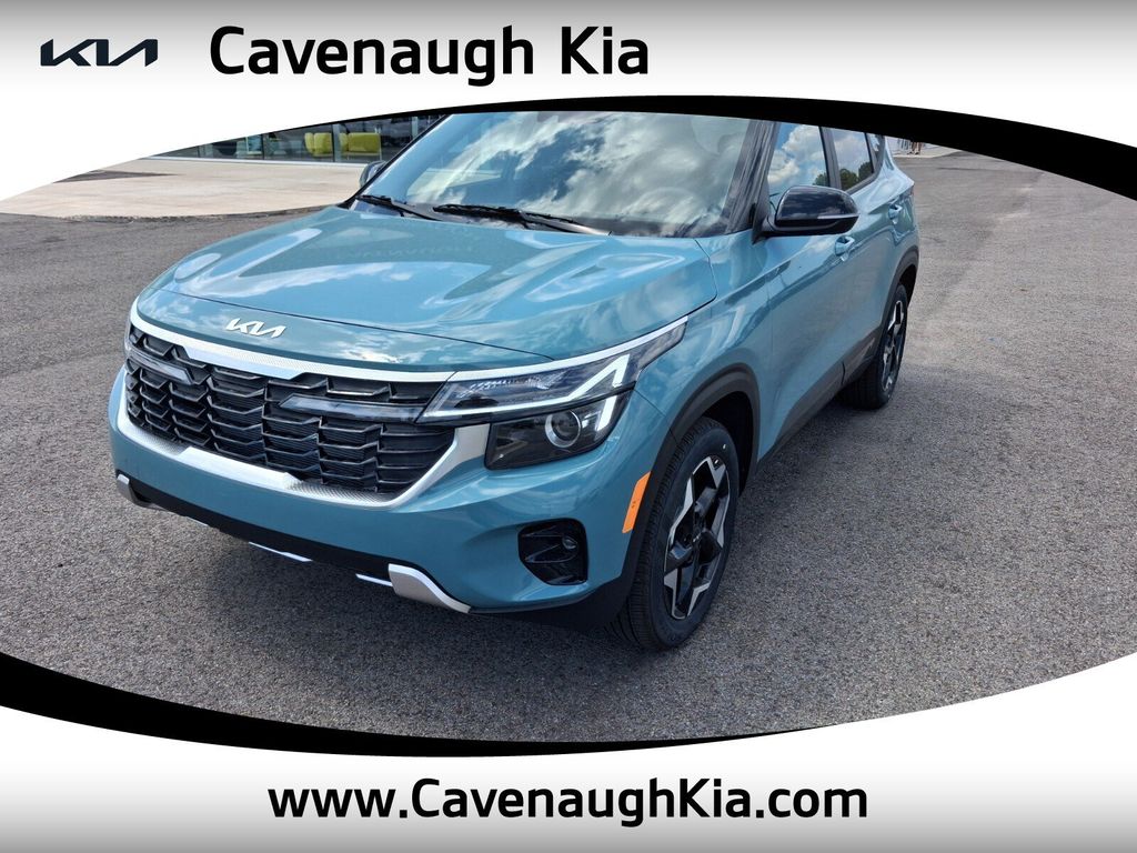 Pluton Blue/Black Roof 2026 Kia Seltos SUV / Crossover Front-Wheel Drive Continuously Variable Transmission
