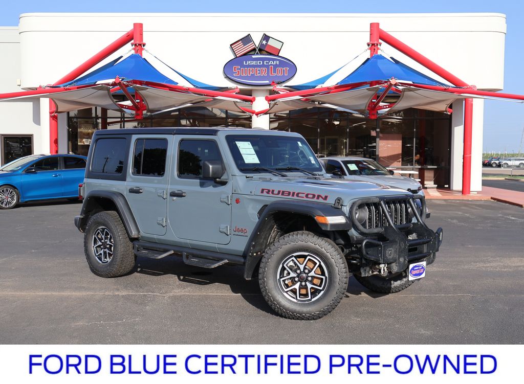 Anvil Clear Coat 2024 Jeep Wrangler SUV / Crossover Four-Wheel Drive 8-Speed Automatic