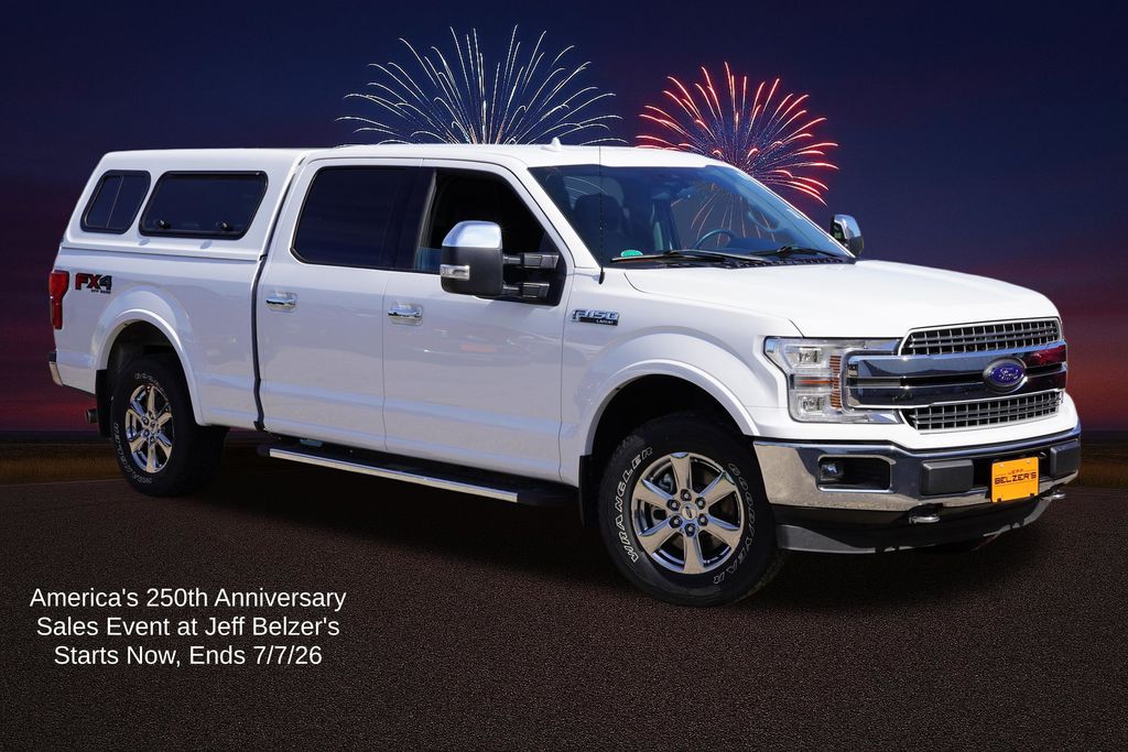 Oxford White 2018 Ford F-150 Pickup Truck Four-Wheel Drive Automatic